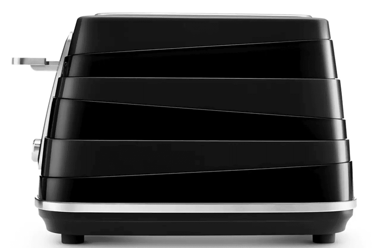 Тостер DELONGHI CTA2103BK Avvolta 900Вт черный, Италия